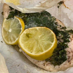 Chicken en Papillote with Lemon - St. Louis Herb Society